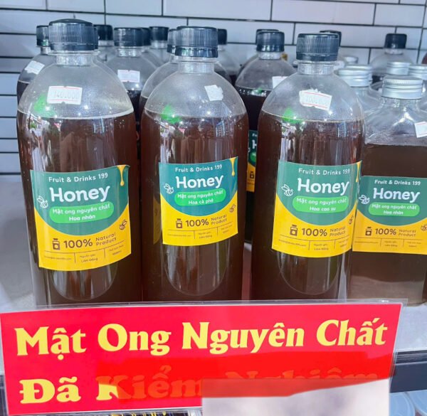 mật ong nguyên chất đã qua kiểm nghiệm