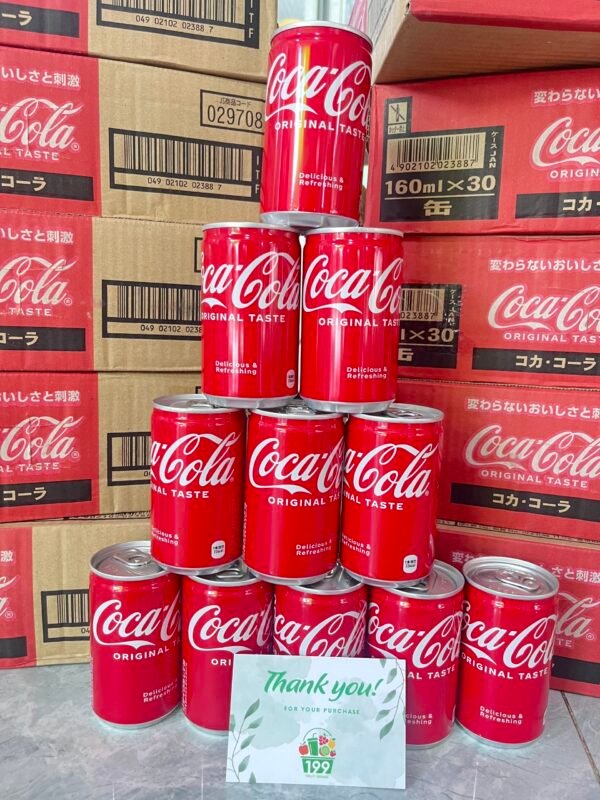 Coca Cola Nhật nhí nhập khẩu trực tiếp 160ml